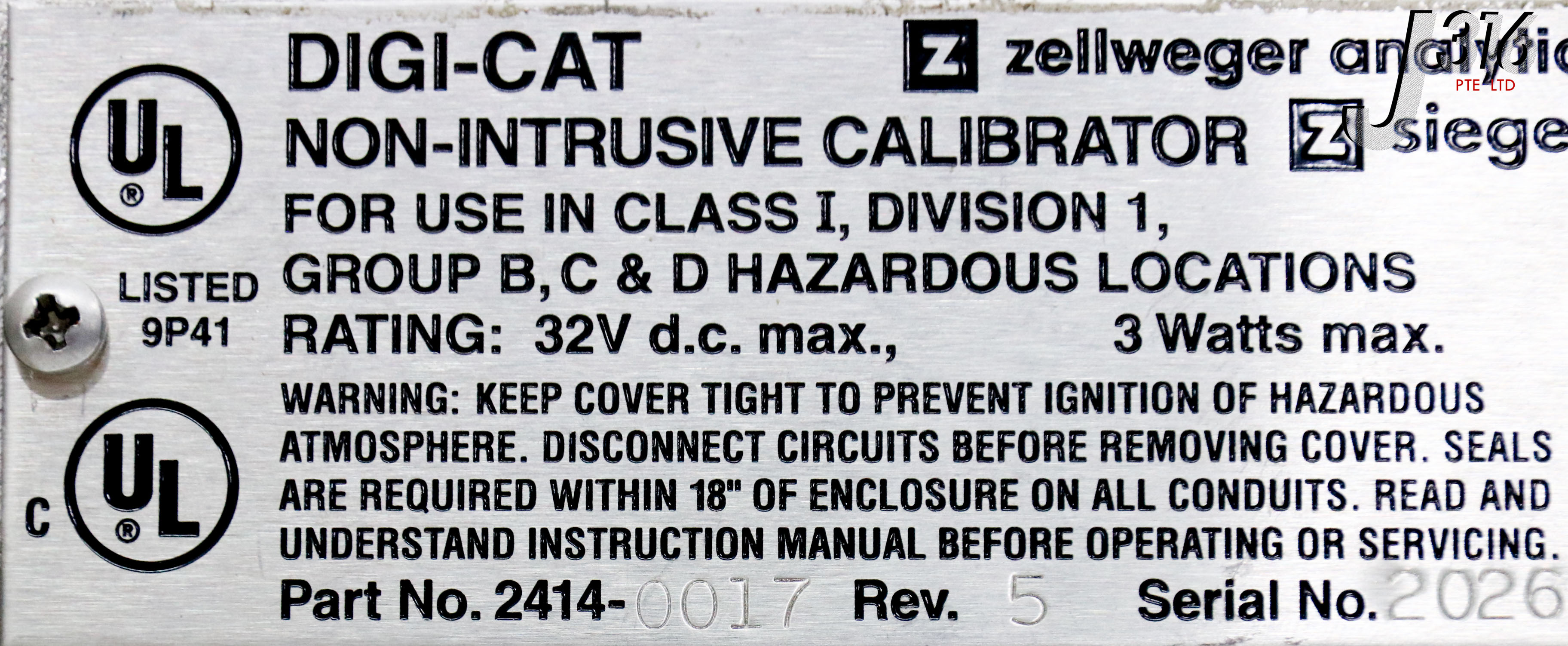 34866 SIEGER DIGI-CAT CALIBRATOR 2414-0017 | eBay